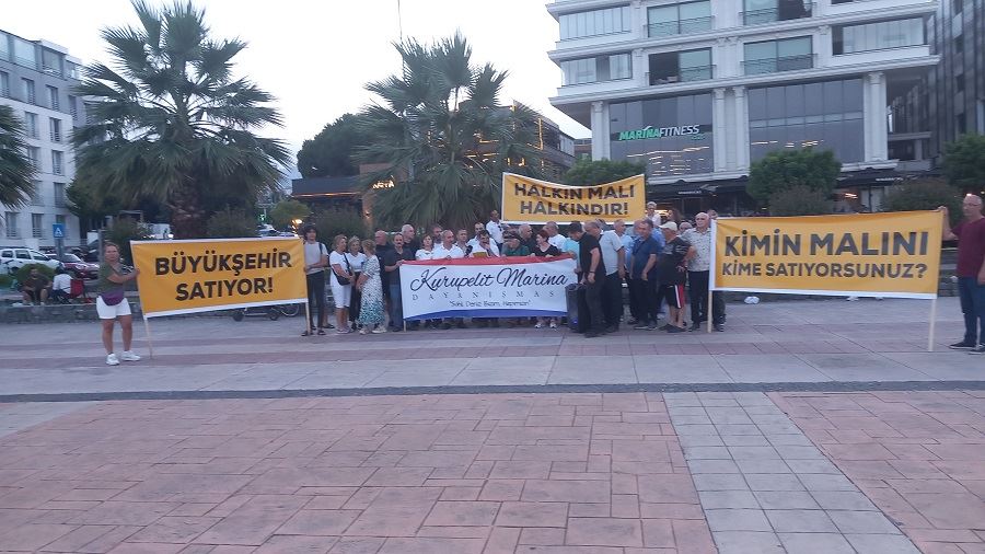 KURUPELİT MARİNA DAYANIŞMASINDAN SATIŞ ÖNCESİ SON PROTESTO EYLEMİ!