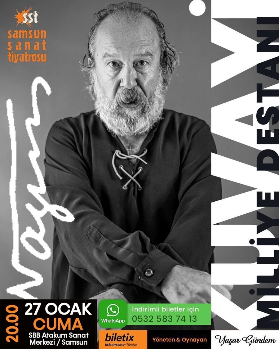 SST, NAZIM HİKMET’İN KUVAYI MİLLİYE DESTANI OYUNUNU 121. KEZ SAHNELİYOR!