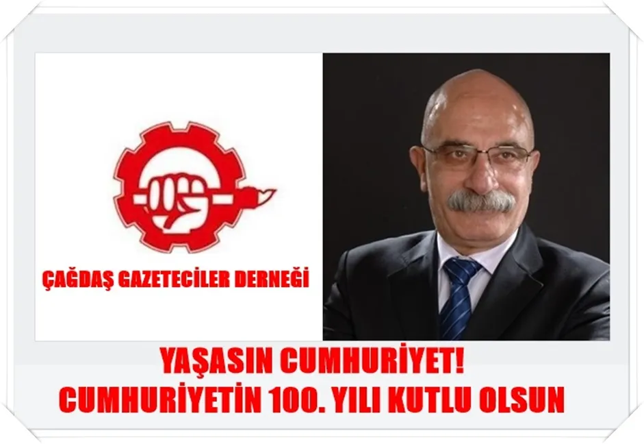 ÇGD SAMSUN TEMSİLCİSİ MEHMET REBİİ ÖZDEMİR’İN CUMHURİYET BAYRAMI MESAJI; “YAŞASIN CUMHURİYET!”