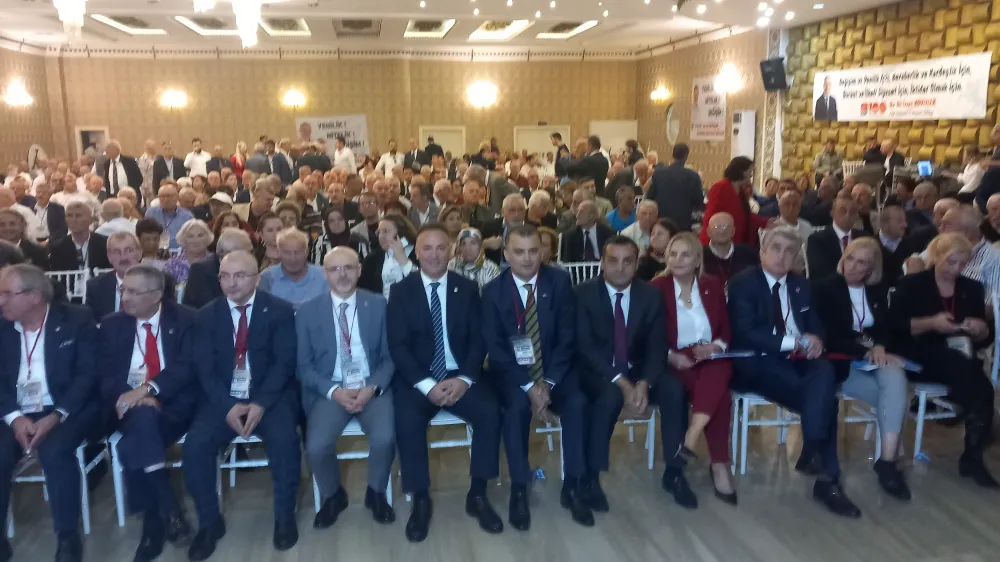 CHP SAMSUN 38. OLAĞAN GENEL KURULUNU GERÇEKLEŞTİRDİ. ADAYLARDAN MEHMET ÖZDAĞ YARIŞI KAZANDI!