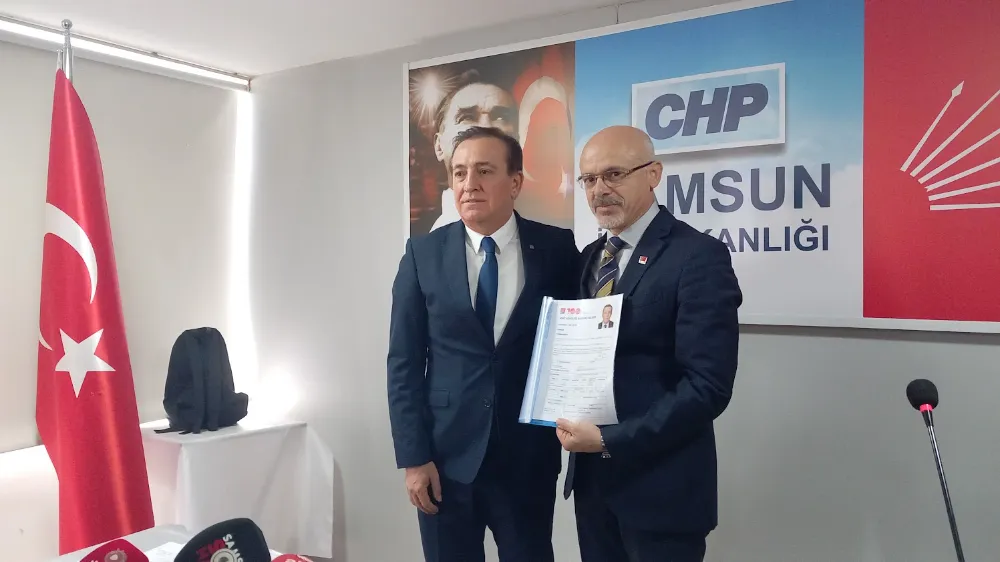CEVAT ÖNCÜ CHP’DEN SAMSUN BÜYÜKŞEHİR BELEDİYE BAŞKANLIĞI İÇİN ADAY ADAYLIĞINI AÇIKLADI!