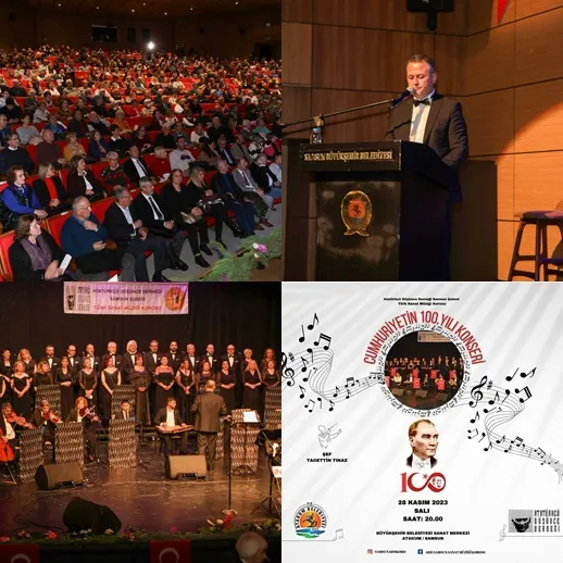 ADD SAMSUN ŞUBESİNDEN MUHTEŞEM TÜRK SANAT MÜZİĞİ KONSERİ