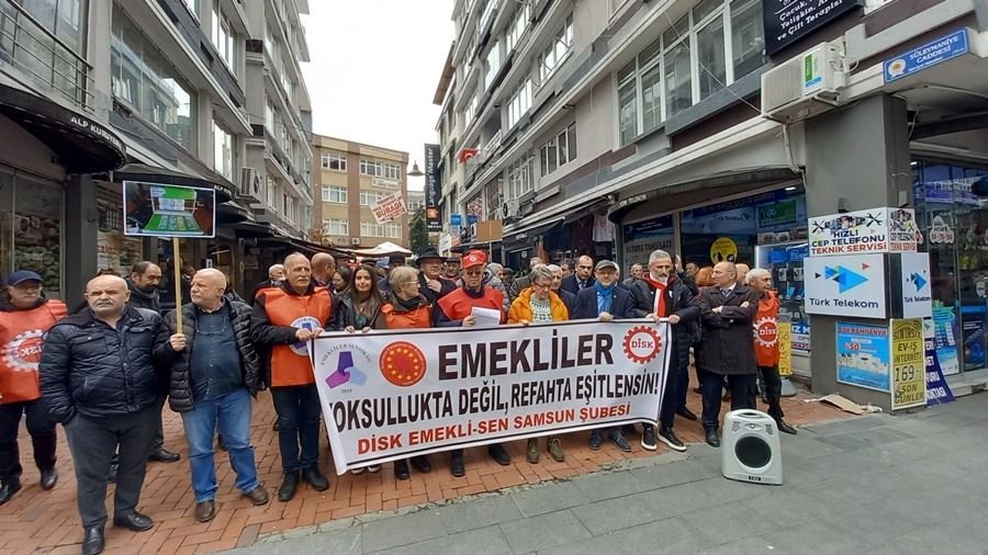  YOKSULLUK DEĞİL REFAHA EŞİTLİK! EMEKLİLERDEN DEMOKRASİ DÜŞMANLARINA OY YOK!