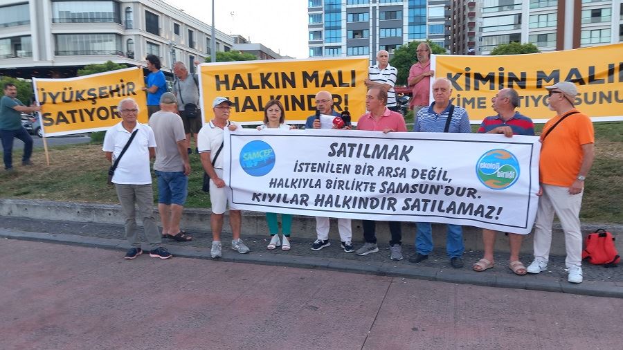   SAMÇEP SÖZCÜSÜ ÖZDAĞ; SATILMAK İSTENEN BİR ARSA DEĞİL, HALKIYLA BİRLİKTE SAMSUN’DUR!