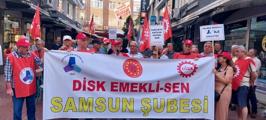 SAMSUN DİSK EMEKLİ-SEN’DEN EMEKLİLER HAFTASI AÇIKLAMASI!