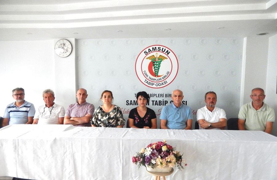 SAMSUN TABİP ODASI; “BU SAĞLIK SİSTEMİ SAĞLIK KURUMLARINI CEHENNEME DÖNÜŞTÜRDÜ! 