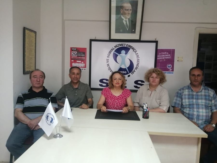SES SAMSUN ŞUBE BAŞKANI OCAK; “1 AĞUSTOS 1996 YILINDA SENDİKAMIZ SES KURULDU’