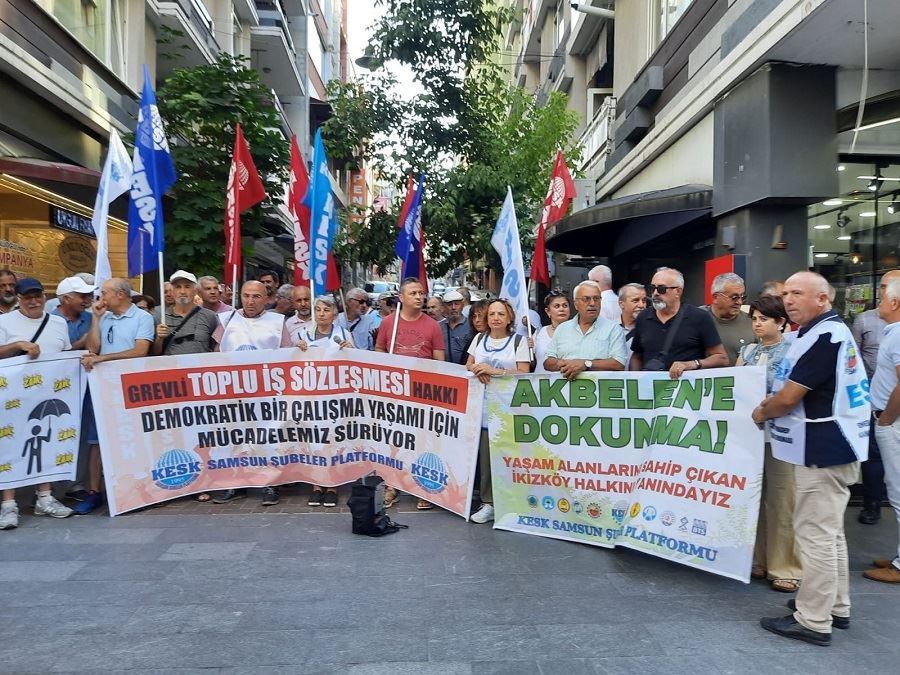 KESK SAMSUN ŞUBELER PLATFORMU; AKBELEN ORMANI KÖMÜRE FEDA EDİLMEMELİDİR!