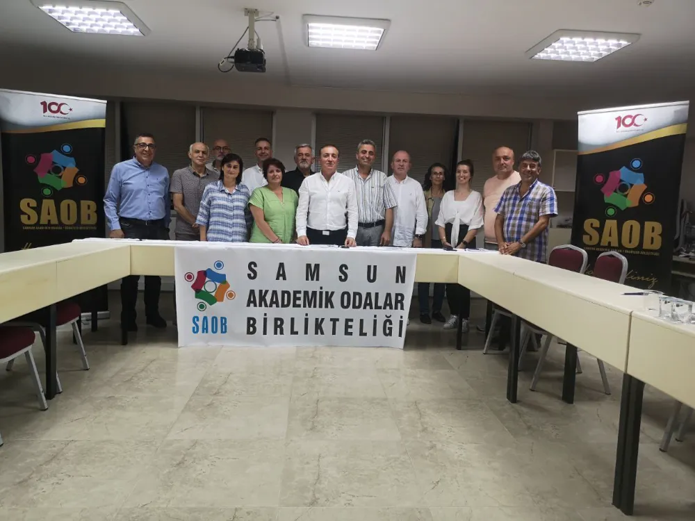 SAMSUN AKADEMİK ODALAR BİRLİĞİ KENTTEKİ YAĞMUR VE SU BASKINLARI İÇİN TOPLANDI!