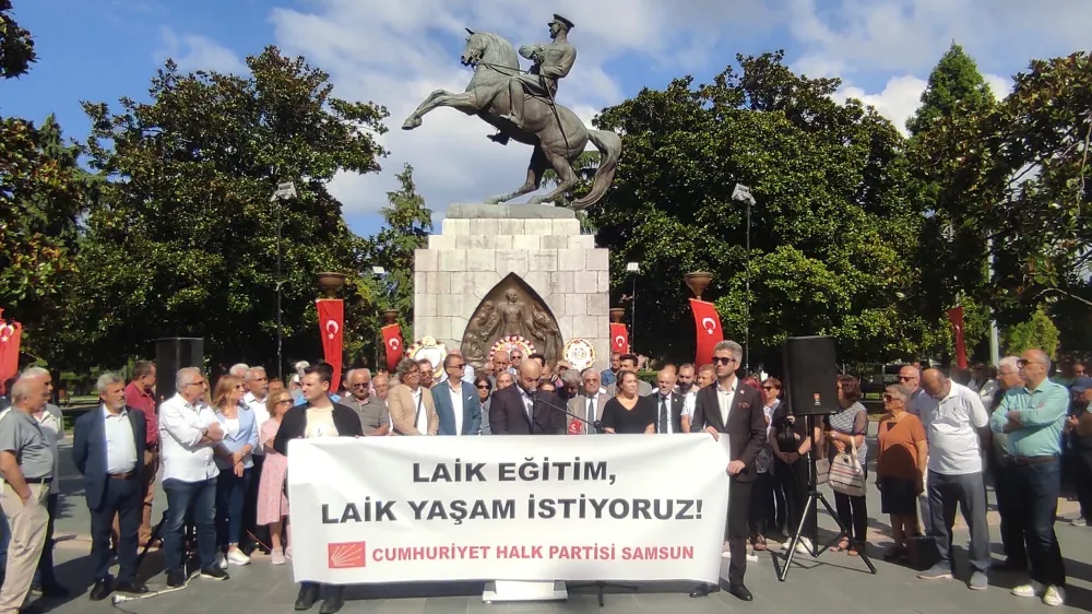 CHP ATAKUM İLÇE BAŞKANLIĞINDAN ÇEDES KALDIRILSIN, KÜLLİYAT OKULLARI KAPATILSIN ÇAĞRISI!
