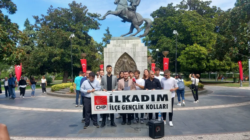 SAMSUN’DA, İLKADIM İLÇESİ CHP’Lİ GENÇLERİNDEN DEĞİŞİM ÇAĞRISI