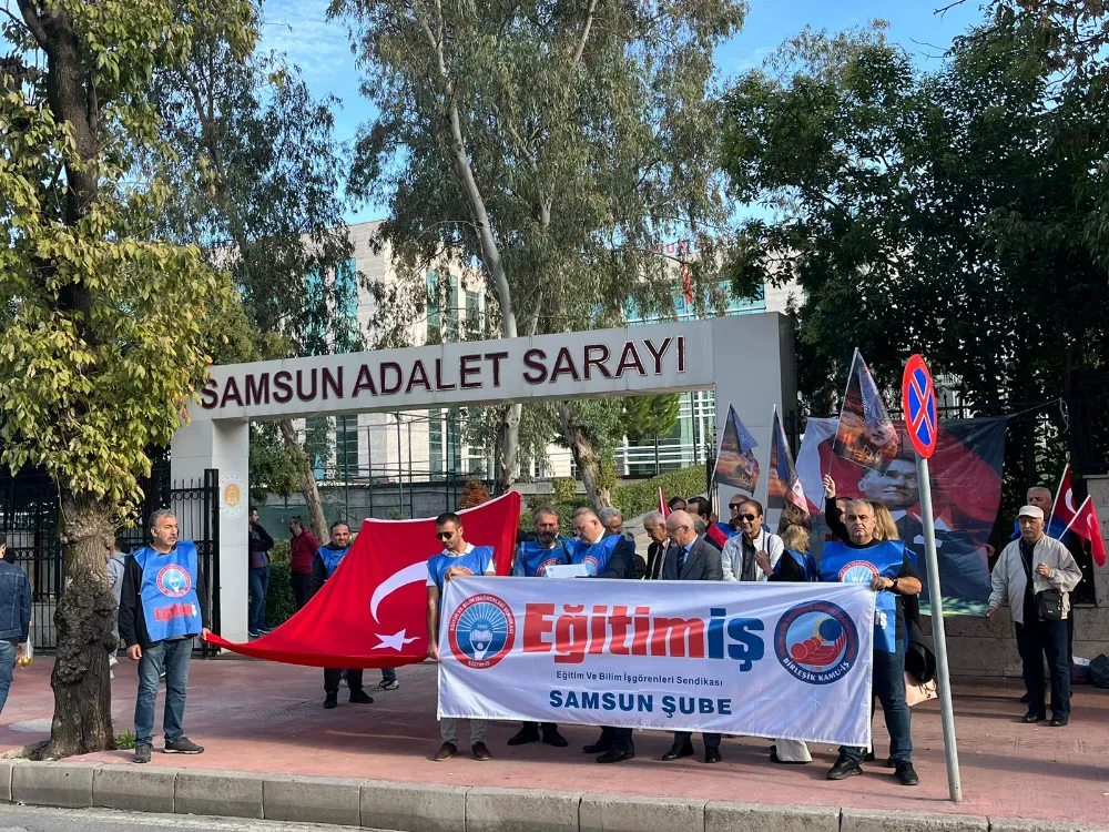   Eğitim-İş Samsun şubesinden TBMM başkanı Numan Kurtulmuş hakkında suç duyurusu!