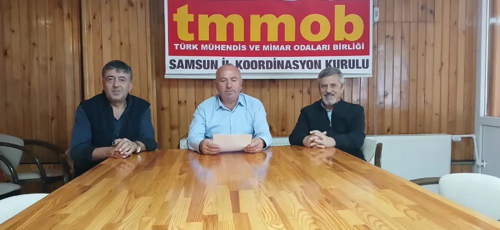 TMMOB Samsun İKK’dan TMMOB’un kuruluşunun 70. yılı etkinliklerine çağrı