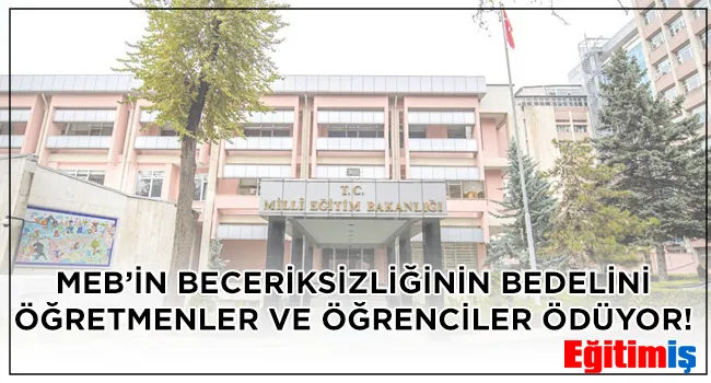 Onur Gündüz; MEB’nın beceriksizliğinin bedelini öğretmenler ve öğrenciler ödüyor!