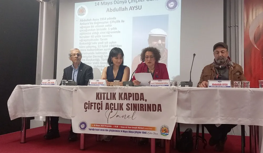 SAMSUN ZMO ODASINDAN KITLIK KAPIDA ÇİFTÇİ AÇLIK SINIRINDA KONULU PANEL!