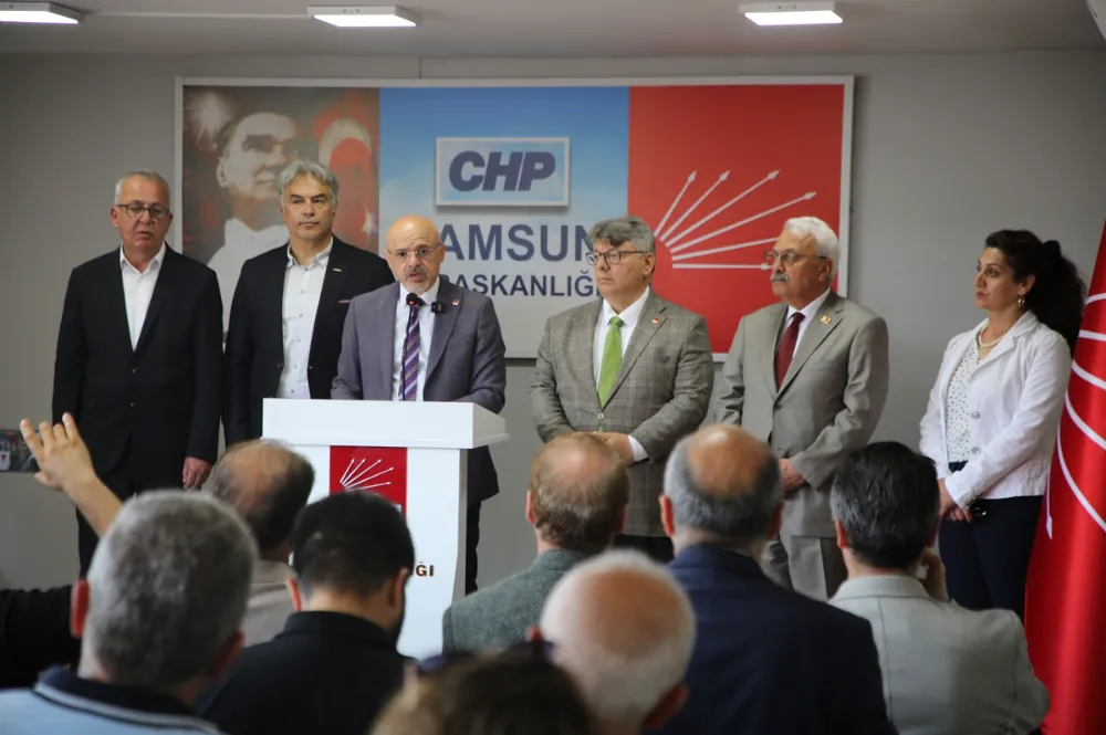 CHP Samsun il örgütünden “Çay Mitingine” davet