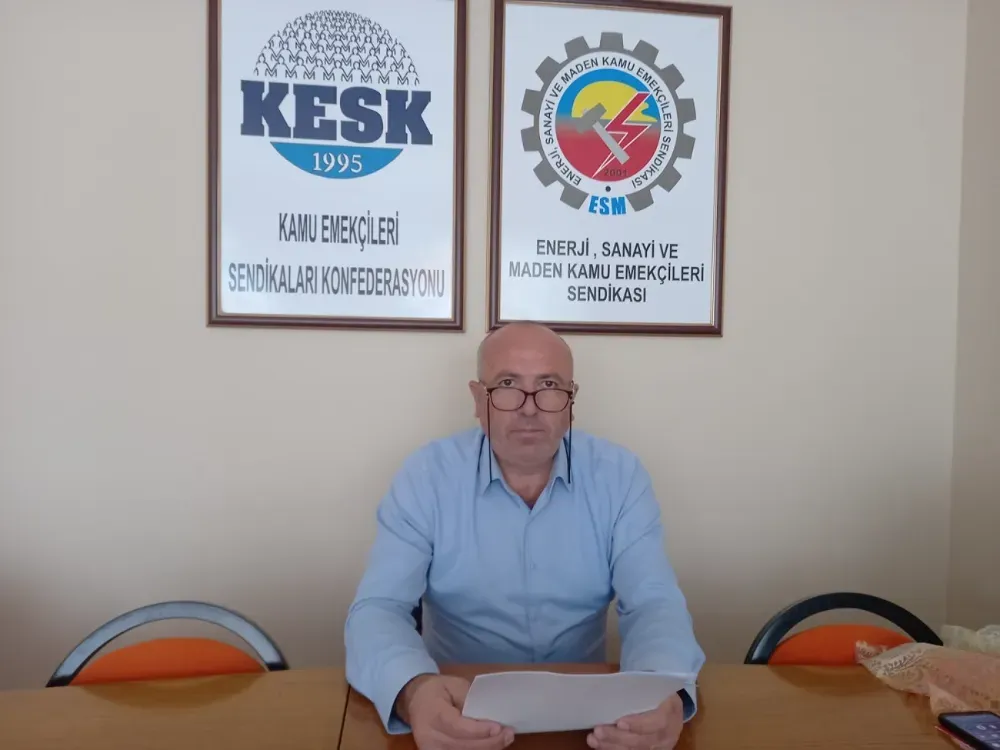 ESM Samsun şube sekreteri Kebapçı; Elektrik zamları durdurulsun, elektrik üretim ve dağıtım şirketleri kamulaştırılsın 