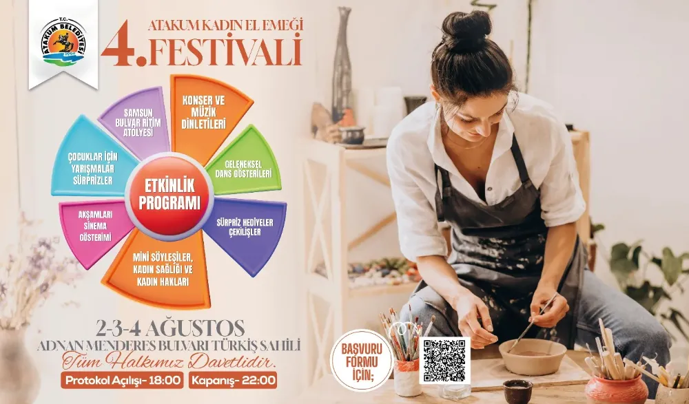 4. Kadın El Emeği Festivali Atakum Sahili’nde başlıyor