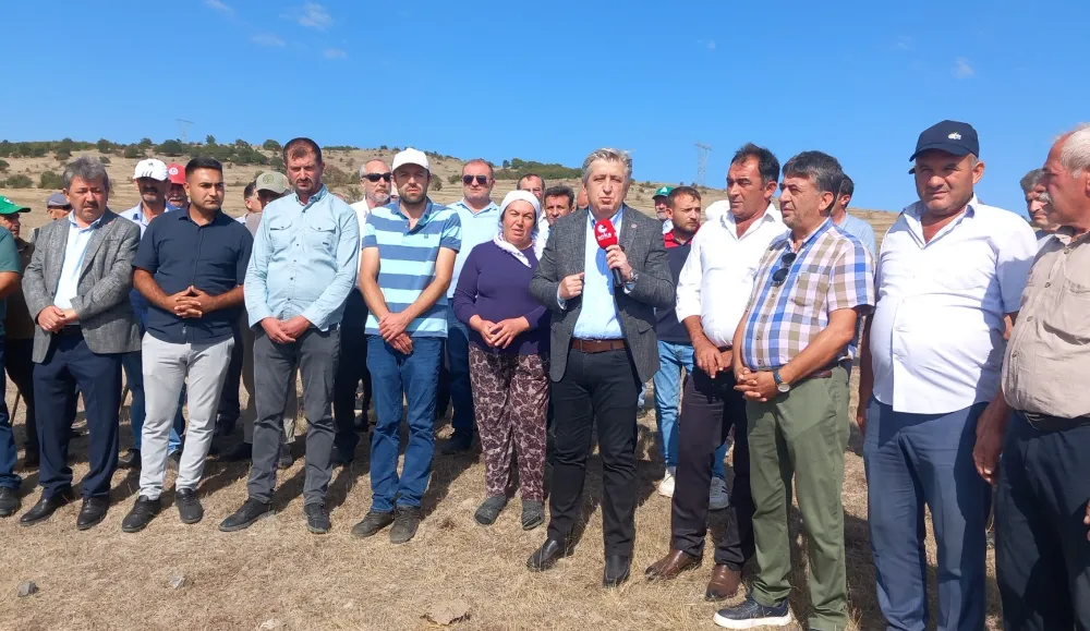 CHP’li Samsun Milletvekili Murat Çan; “Hacıdede, Ağdırhasan ve Şeyhkoyun köylerinde vatandaşımız isyan içinde geçim sıkıntısı içinde!”