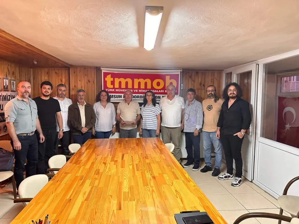 TMMOB mühendis, mimar ve şehir plancıları dayanışma günüyle ilgili Samsun TMMOB İKK’nın mesajı