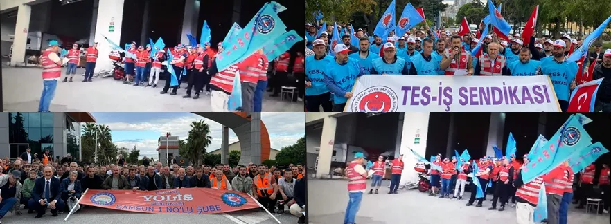 Türkiş’e bağlı sendikalardan emekçilerin ücret dengesizliğine tepki: Çocukları okutmakta zorlanıyoruz!