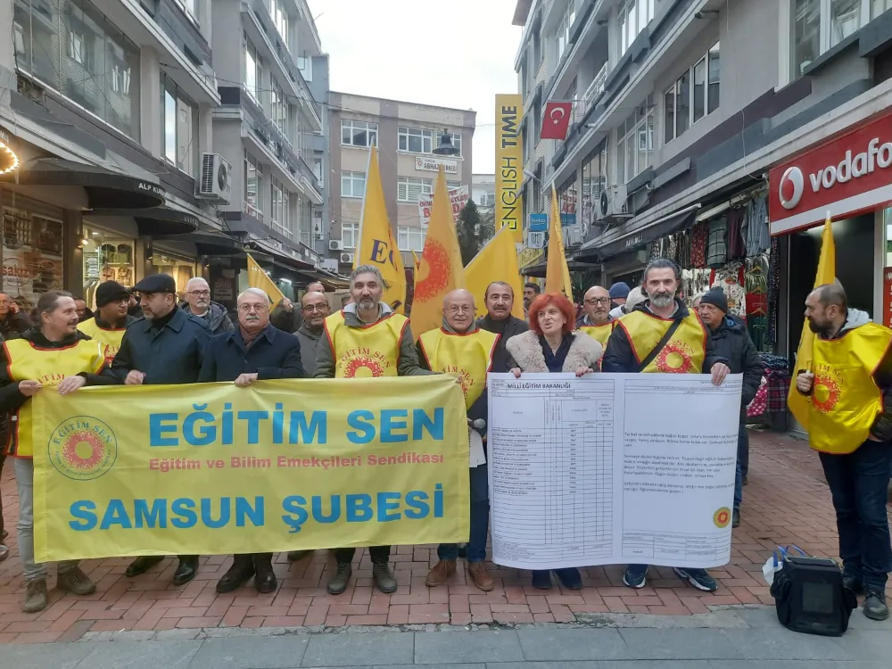 Eğitim-Sen Samsun şube başkanı Yavuz; Mülakat liyakate dayalı bir şey değildir.