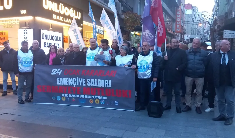  KESK Samsun dönem sözcüsü Bahtiyar Akıncı: “24 Ocak dün değil, bugündür!