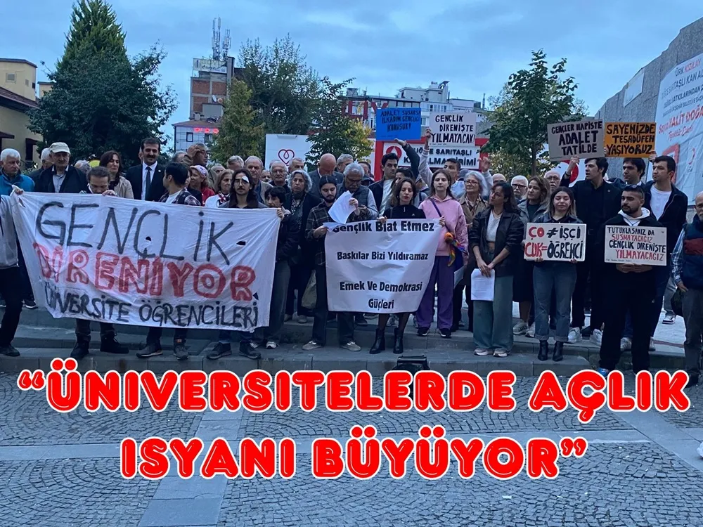 Yoksulluğun sebebi sermaye düzeni: “Gençlik aç öfke büyük!”