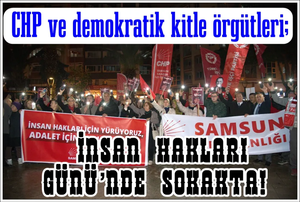 10 Aralık’ta Samsun’dan yükselen çağrı: “Adalet için yürüyoruz”