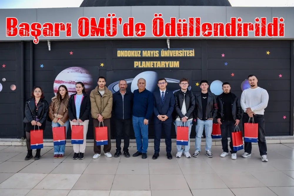OMÜ’de UyumFest’25’te derece alan öğrenciler için özel gezi programı düzenlendi