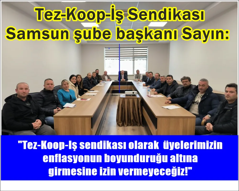  Ordu Üniversitesi Toplu İş Sözleşmesi 2. Oturumu sonrasında Samsun şube başkanından önemli açıklamalar!