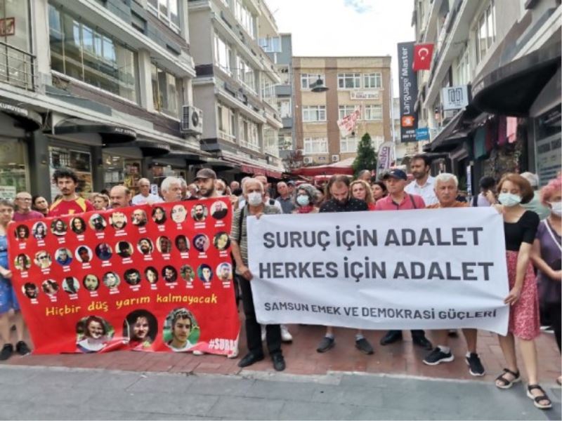 SAMSUN EMEK ve DEMOKRASİ GÜÇLERİ 33 DÜŞ YOLCUMUZUN KATLEDİLMESİNİN ÜZERİNDEN TAM 7 YIL GEÇTİ!