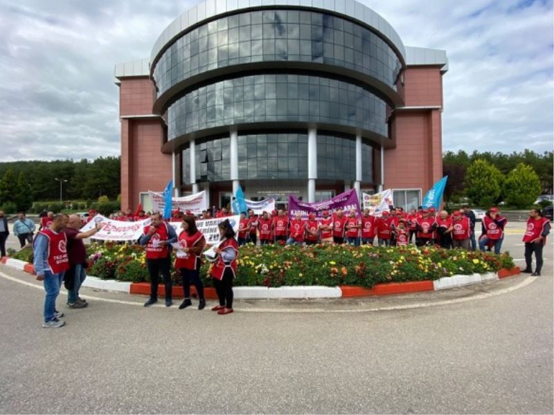 TEZ-KOOP-İŞ SAMSUN ŞUBESİ OMKAN VAKFINDA GREV KARARI ALDI