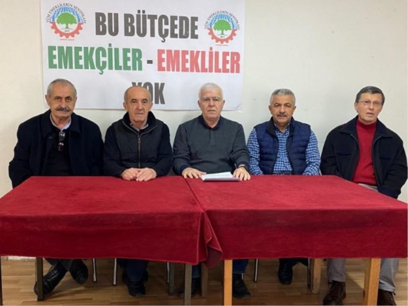 TÜM EMEKLİLERİN SENDİKASI; “ÇİZDİĞİNİZ PEMBE TABLO HALKIN KARANLIK TABLOSUDUR!”